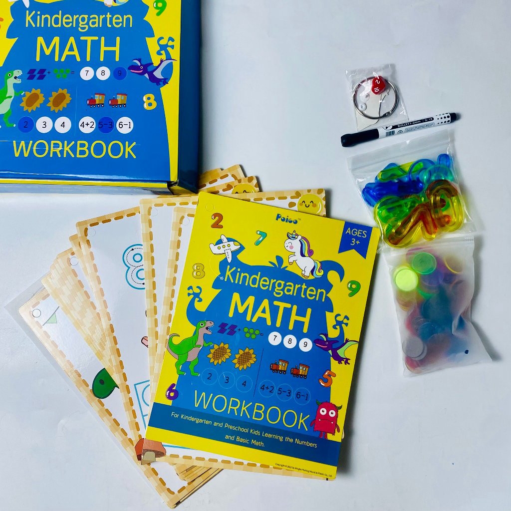Bộ Học Liệu Toán Mầm Non Kindergarten Math Cho Kindermath | XKIDS