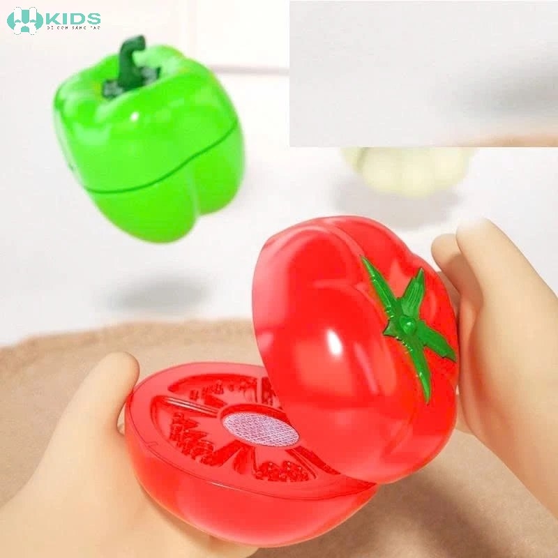 Bộ Đồ Chơi Cắt Rau Củ Hình Quả Táo 19 Chi Tiết