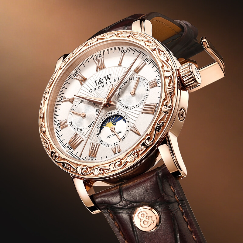 Đồng Hồ Nam I&W Carnival 55906G-D2 Automatic