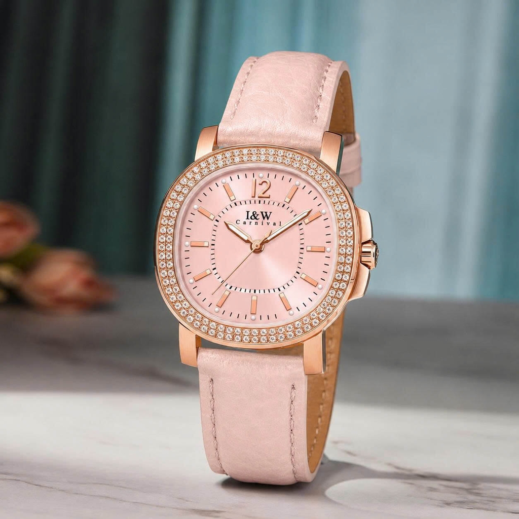 Đồng Hồ Nữ I&W Carnival 55896L2 Quartz
