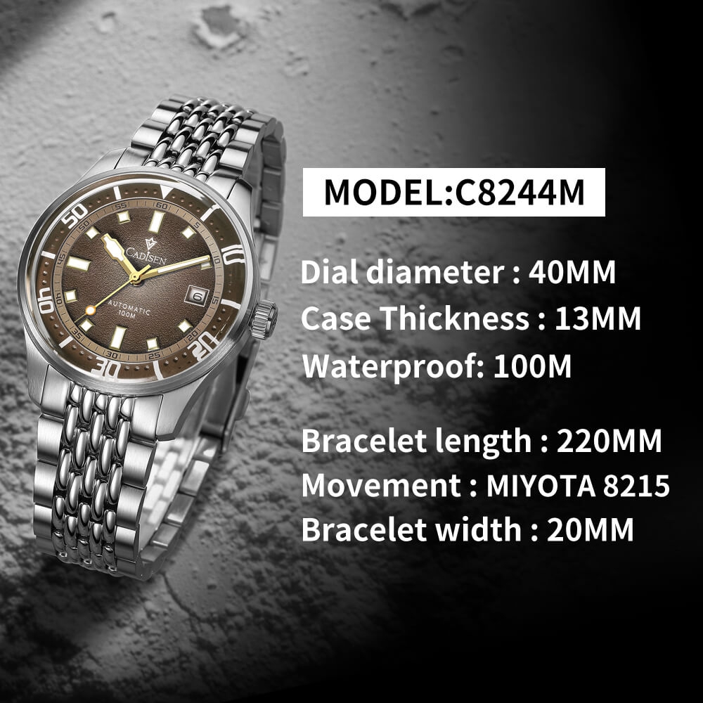 Đồng Hồ Nam Cadisen C8244M3 Automatic