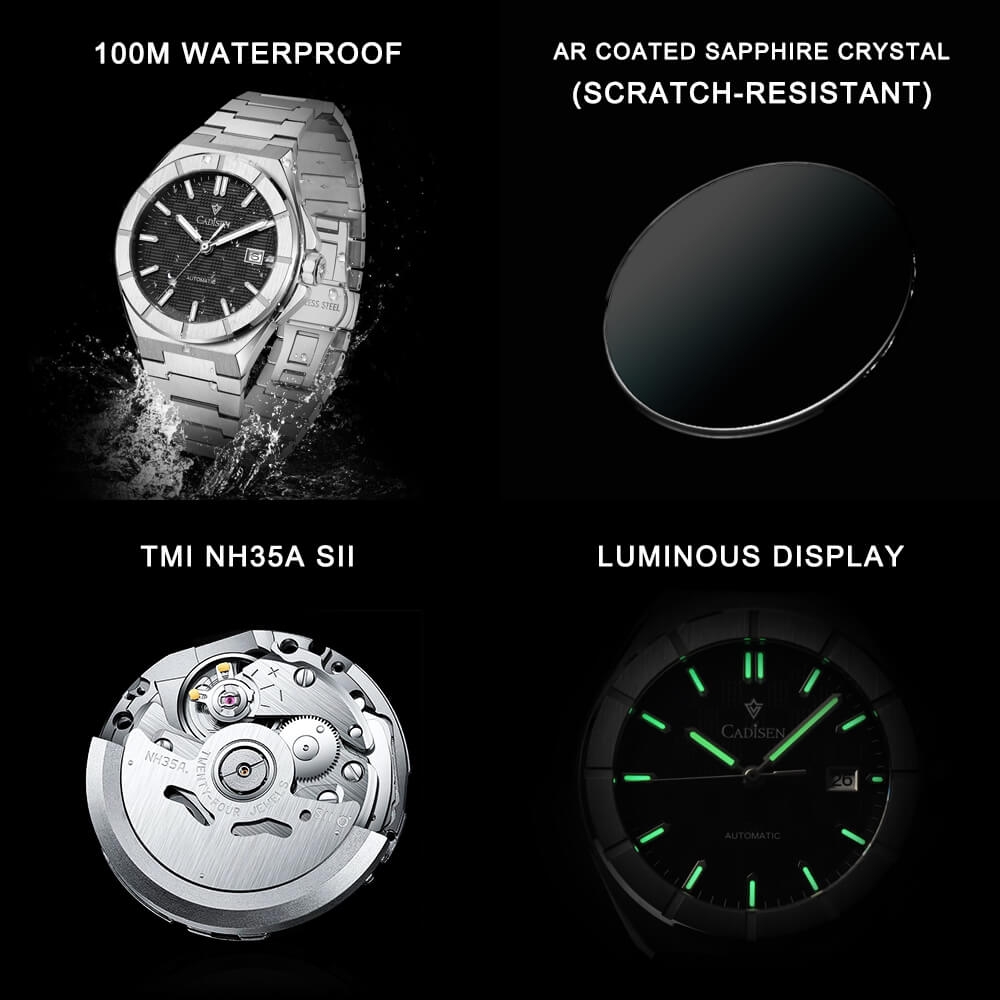 Đồng Hồ Nam Cadisen C8242M3 Automatic