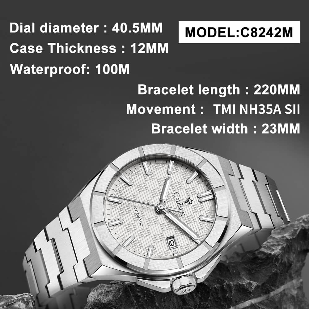Đồng Hồ Nam Cadisen C8242M1 Automatic