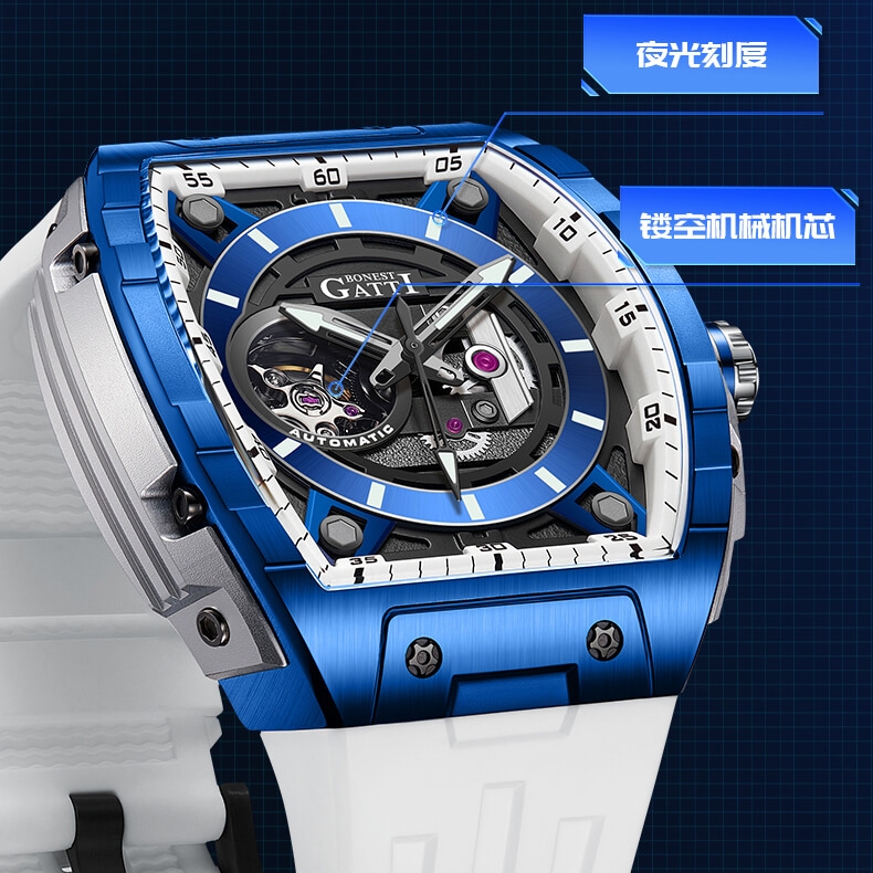 Đồng Hồ Nam Bonest Gatti Ghost Speed BG5602-A4 Automatic