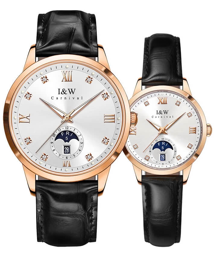 Đồng Hồ Đôi I&W Carnival 55831D1 Automatic