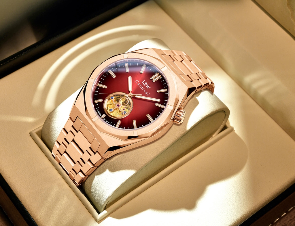 Đồng Hồ Nam I&W Carnival 55883G-T10 Automatic