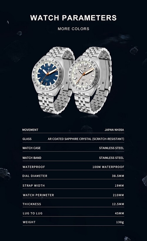 Đồng Hồ Nam Cadisen C8231M1 Automatic