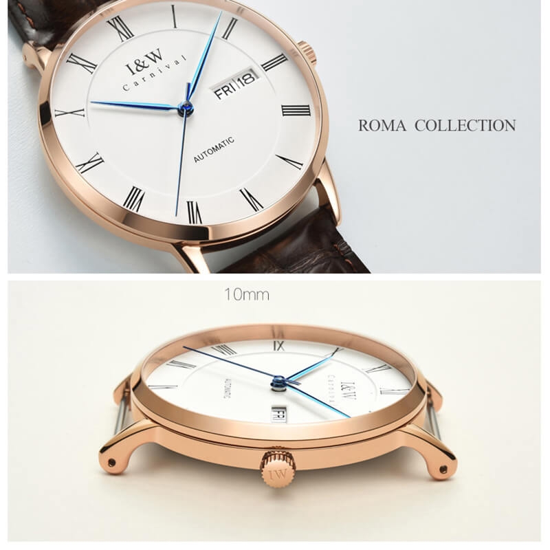 Đồng Hồ Nam I&W Carnival 8861G2 Automatic