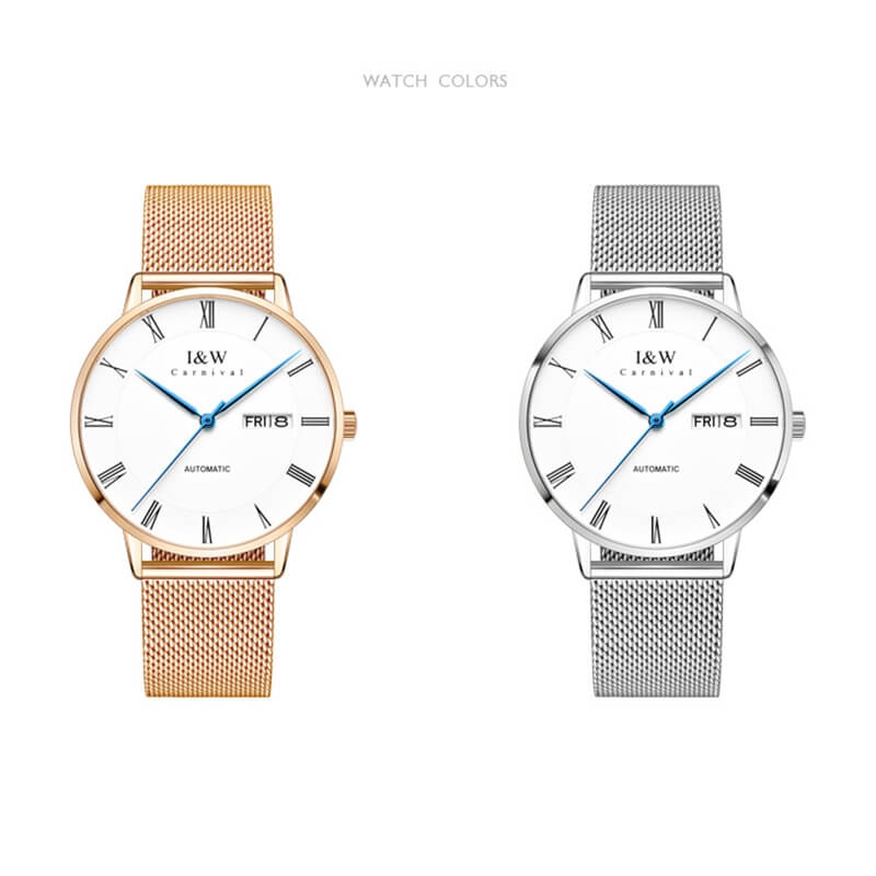 Đồng Hồ Nam I&W Carnival 8861G4 Automatic