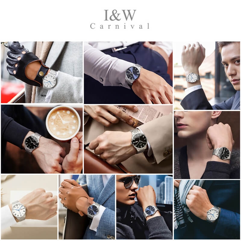 Đồng Hồ Nam I&W Carnival 8912G1 Automatic