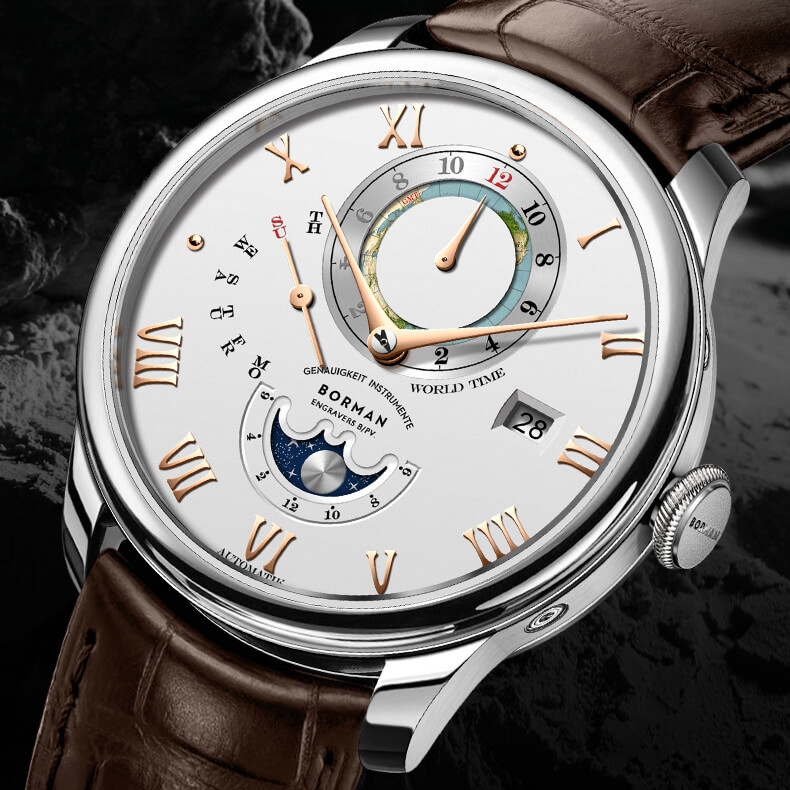 Đồng Hồ Nam Chính Hãng Borman BM3537-3 Automatic
