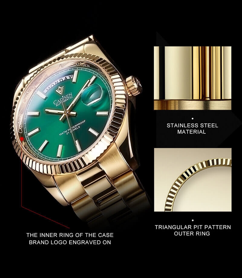 Đồng Hồ Nam Cadisen C8215M1 Automatic