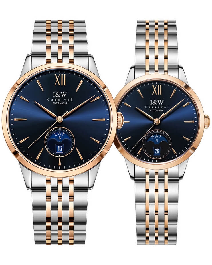 Đồng Hồ Đôi I&W Carnival 527D1 Automatic