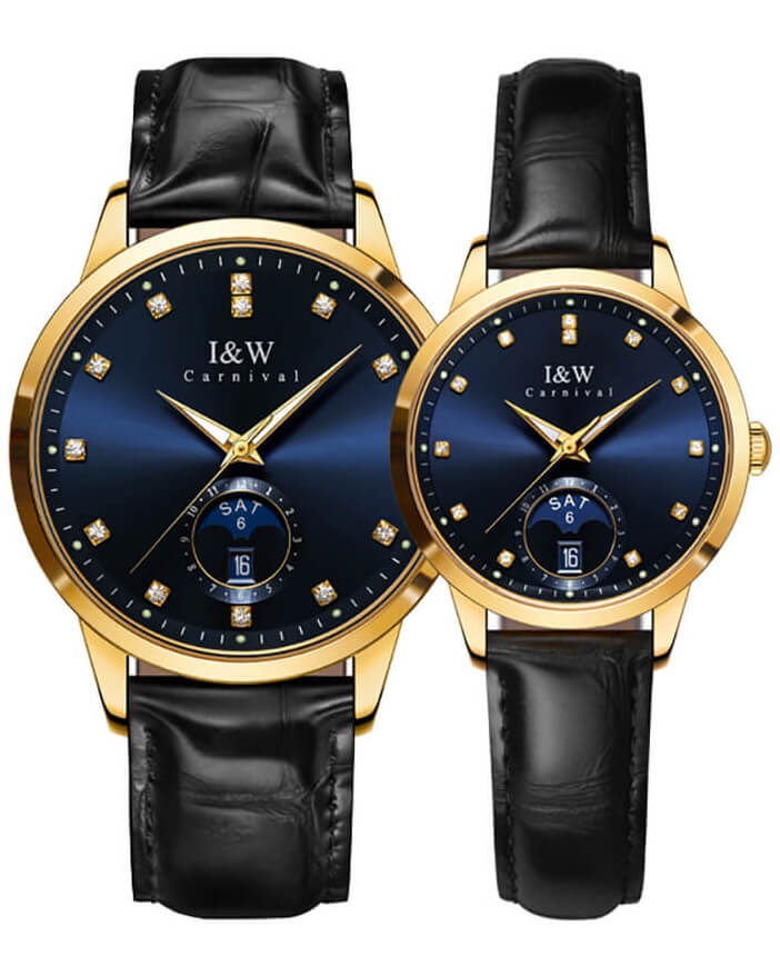 Đồng Hồ Đôi I&W Carnival 625D11 Automatic