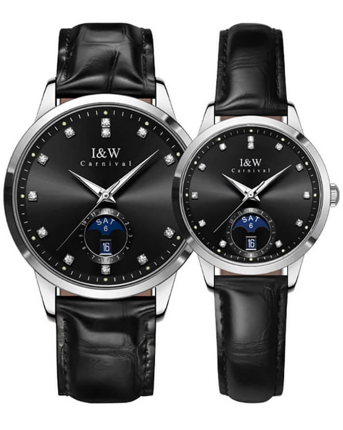 Đồng Hồ Đôi I&W Carnival 625D10 Automatic