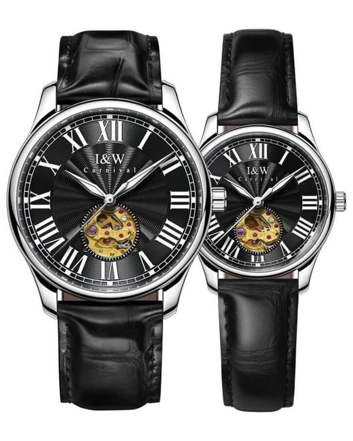 Đồng Hồ Đôi I&W Carnival 695D2 Automatic