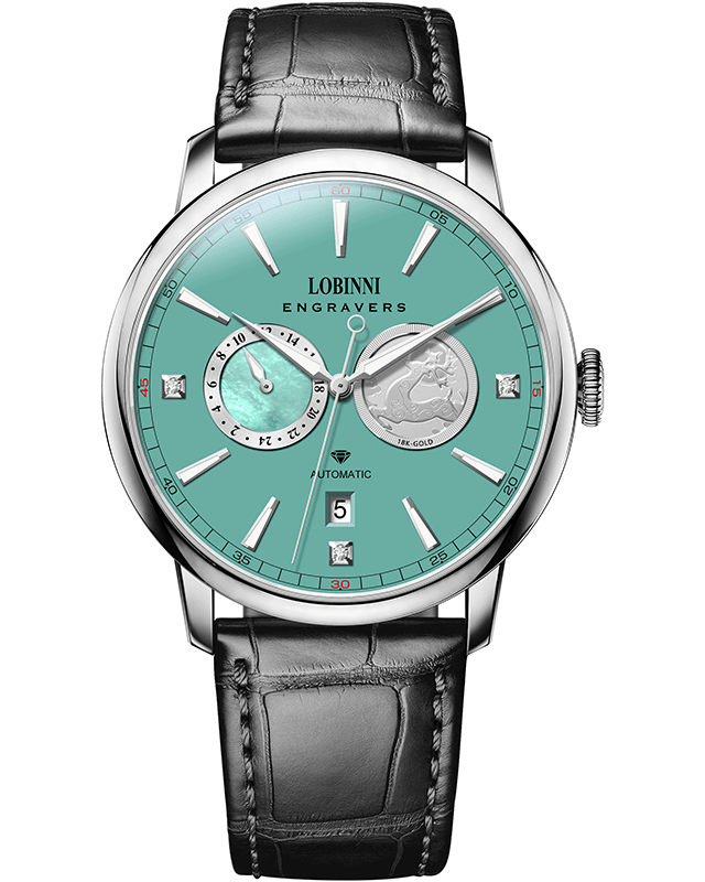 Đồng Hồ Nam Lobinni No.19015-1 Automatic (Mạ Vàng 24k)