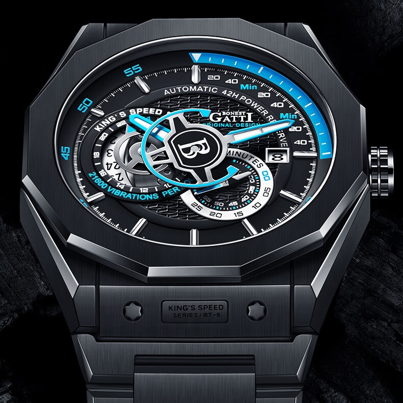 Đồng Hồ Nam Bonest Gatti King Speed BG8601-S5 Automatic