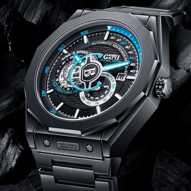 Đồng Hồ Nam Bonest Gatti King Speed BG8601-S3 Automatic