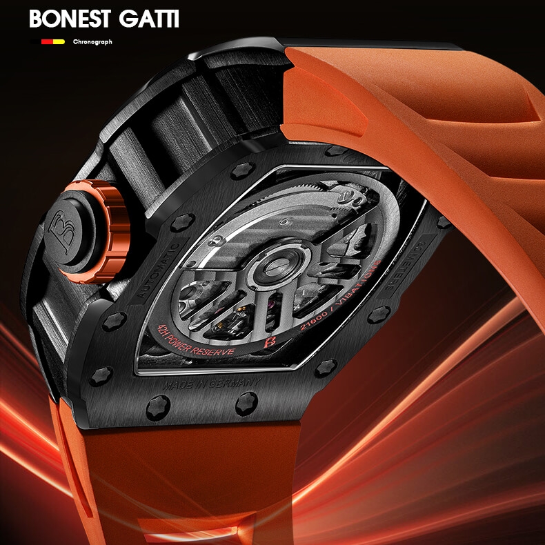 Đồng Hồ Nam Bonest Gatti Ghost Speed BG9901-A2 Automatic