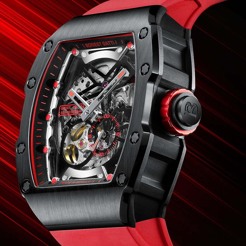 Đồng Hồ Nam Bonest Gatti Ghost Speed BG9901-A2 Automatic
