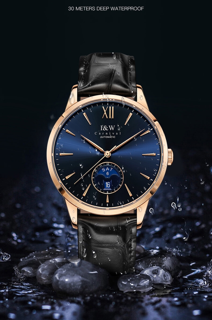 Đồng Hồ Nam I&W Carnival 527G2 Automatic