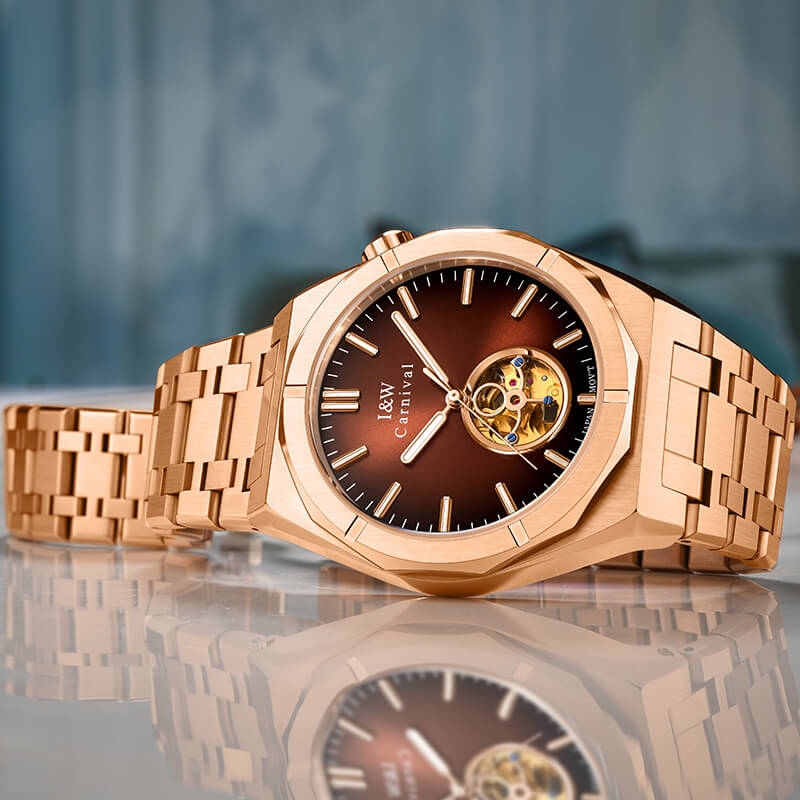 Đồng Hồ Nam I&W Carnival 55883G-T9 Automatic
