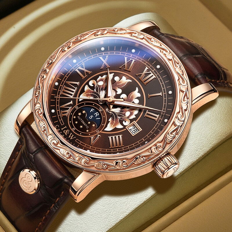 Đồng Hồ Nam I&W Carnival 55905G-D1 Automatic