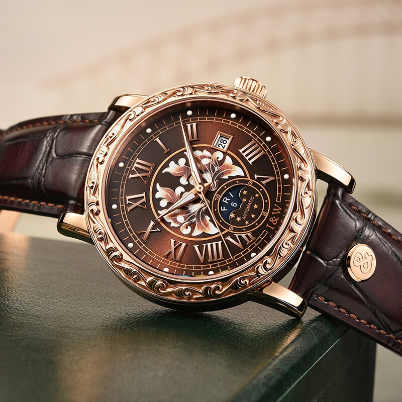 Đồng Hồ Nam I&W Carnival 55905G-D1 Automatic