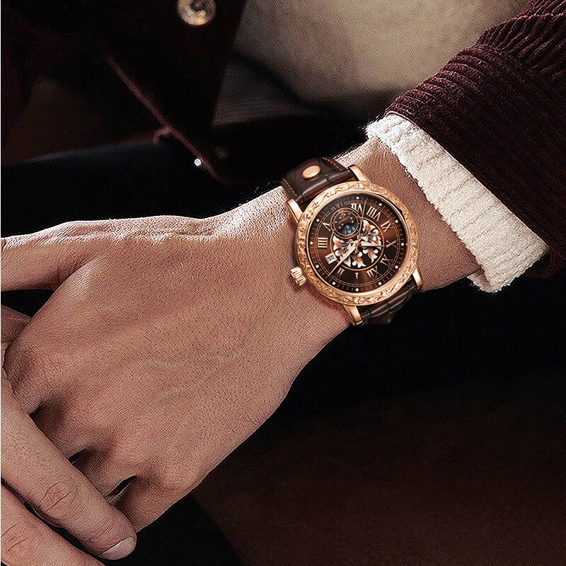 Đồng Hồ Nam I&W Carnival 55905G-D1 Automatic