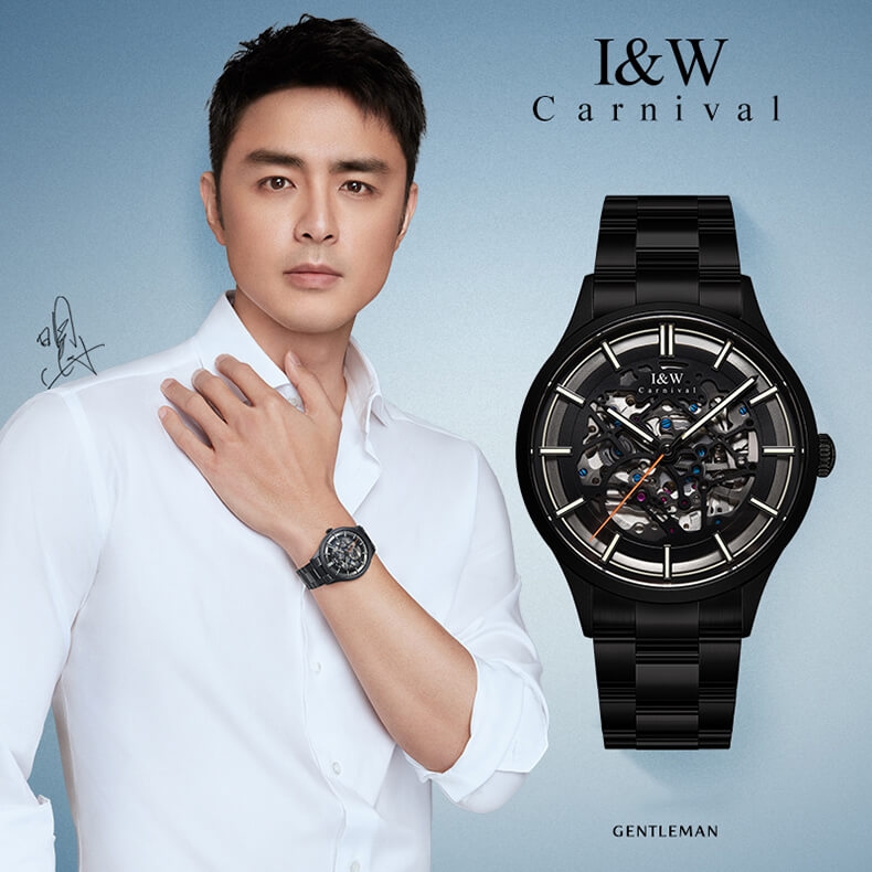 Đồng Hồ Nam I&W Carnival 588G1 Automatic