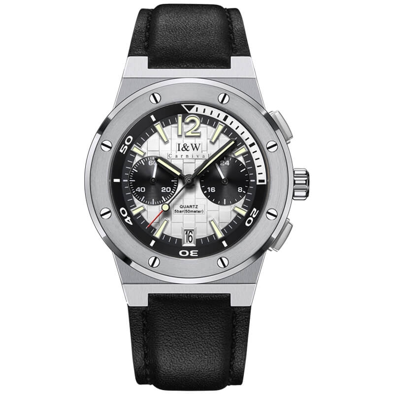 Đồng Hồ Nam I&W Carnival 605G4 Quartz