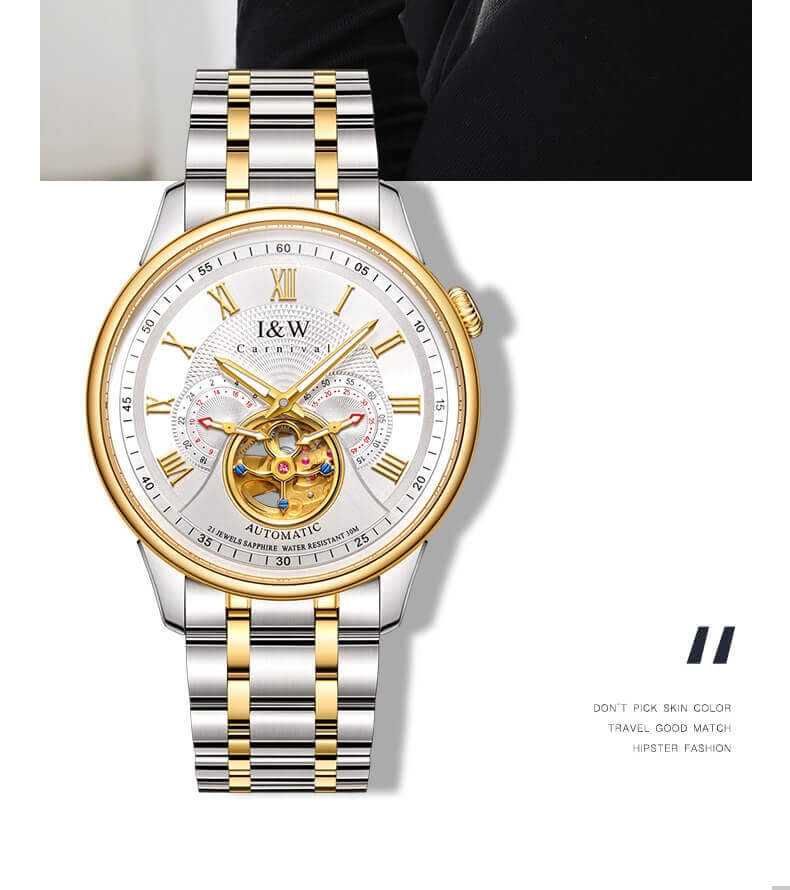 Đồng Hồ Nam I&W Carnival 613G1 Automatic