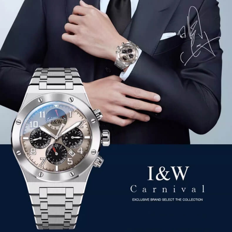 Đồng Hồ Nam I&W Carnival 655G1 Automatic