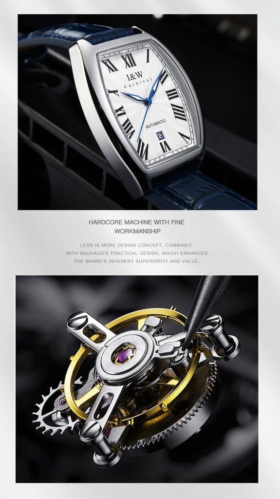 Đồng Hồ Nam I&W Carnival 701G1 Automatic