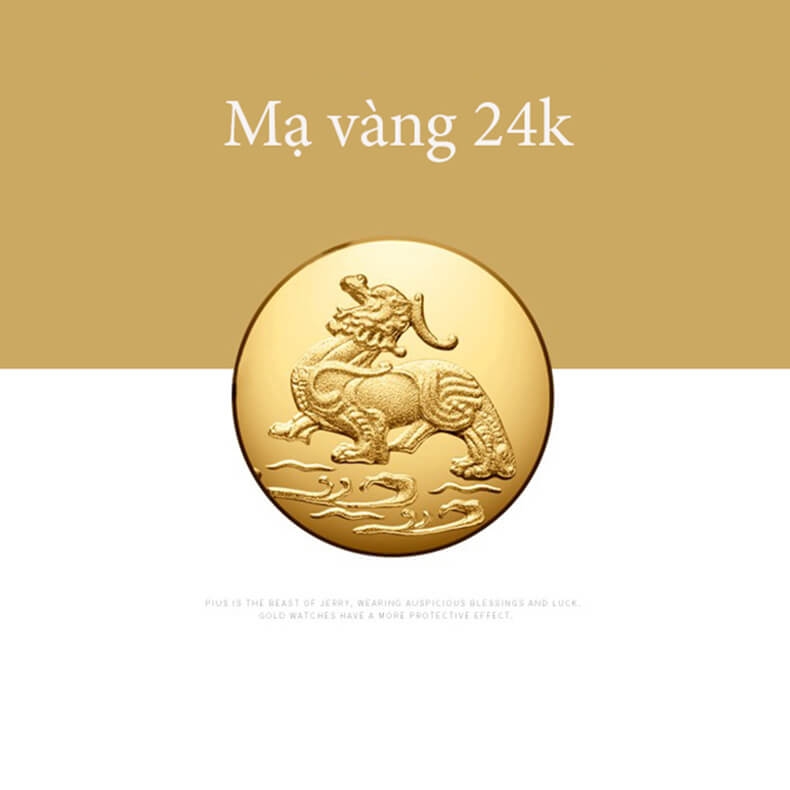 Đồng Hồ Nam Kassaw K666G1 Automatic (Mạ vàng 24k)