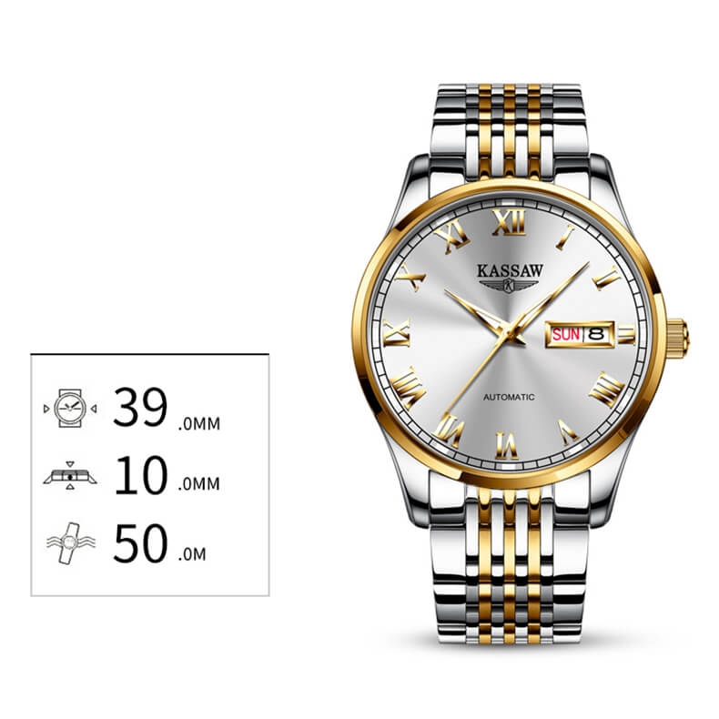 Đồng Hồ Nam Kassaw K956G4 Automatic