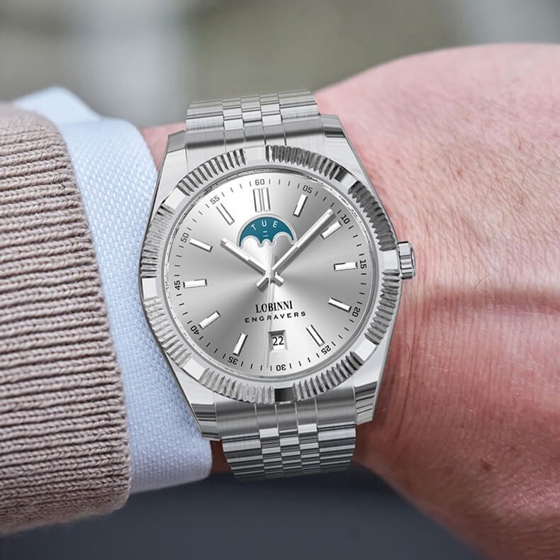 Đồng Hồ Nam Lobinni No.19018-2 Automatic