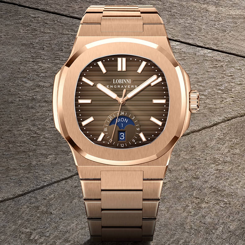 Đồng Hồ Nam Lobinni No.19069A-4 Automatic