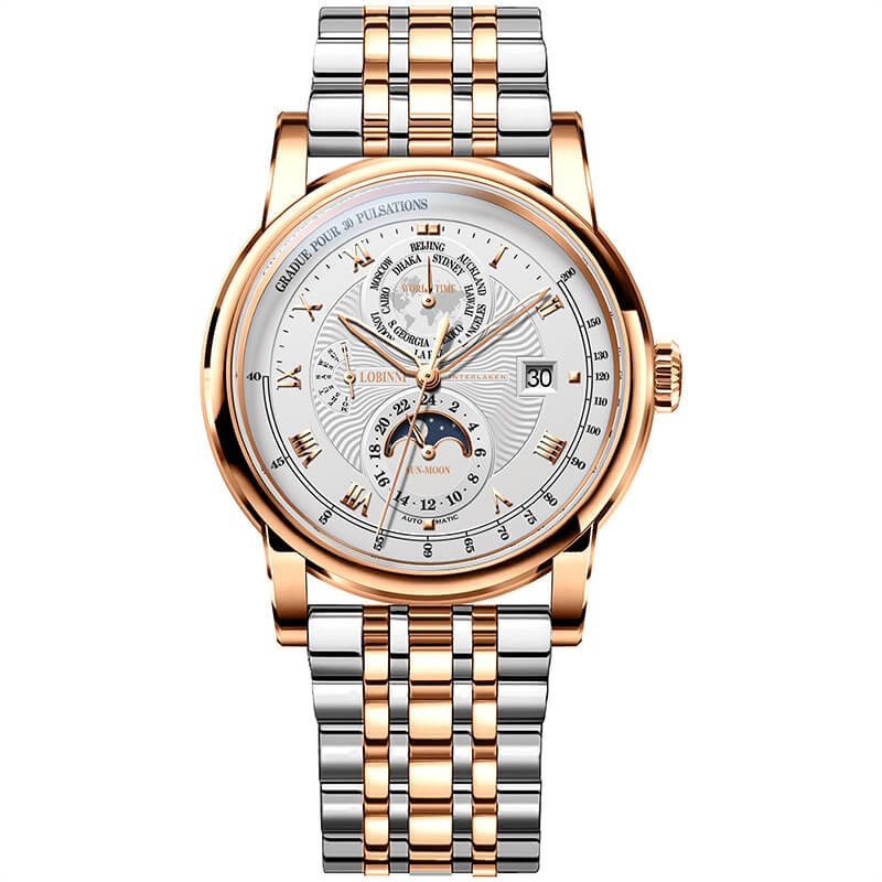 Đồng Hồ Nam Lobinni No.16003-4 Automatic