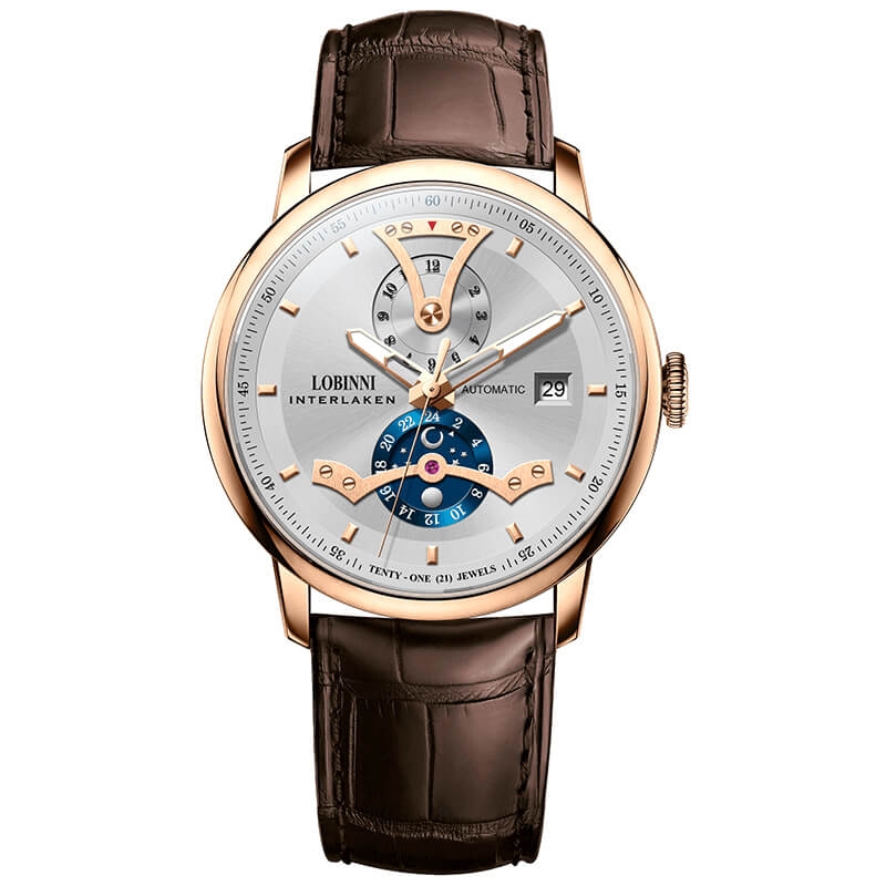 Đồng Hồ Nam Lobinni LB18018G-3 Automatic