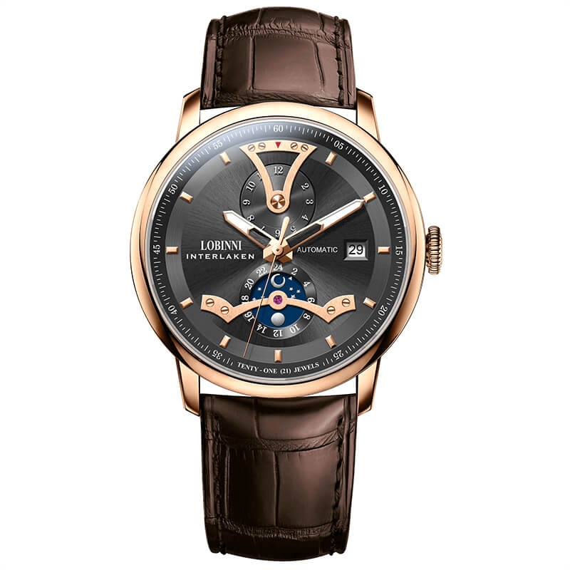 Đồng Hồ Nam Lobinni LB18018G-3 Automatic