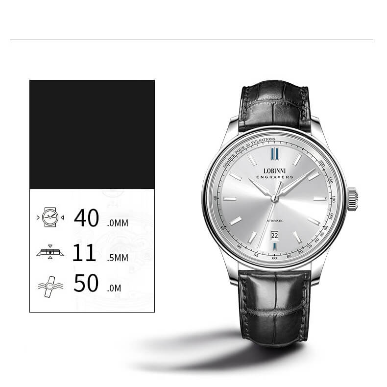 Đồng Hồ Nam Lobinni No.18026-2 Automatic