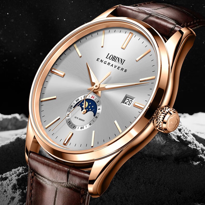 Đồng Hồ Nam Lobinni No.19001-1 Automatic