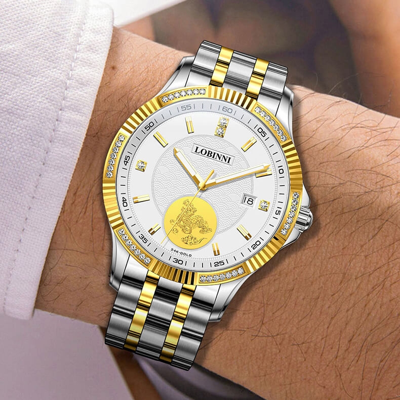 Đồng Hồ Nam Lobinni No.19005-1 Automatic