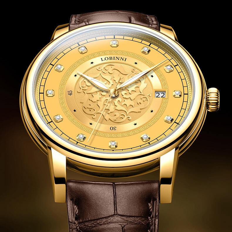 Đồng Hồ Nam Lobinni No.19008-6 Automatic