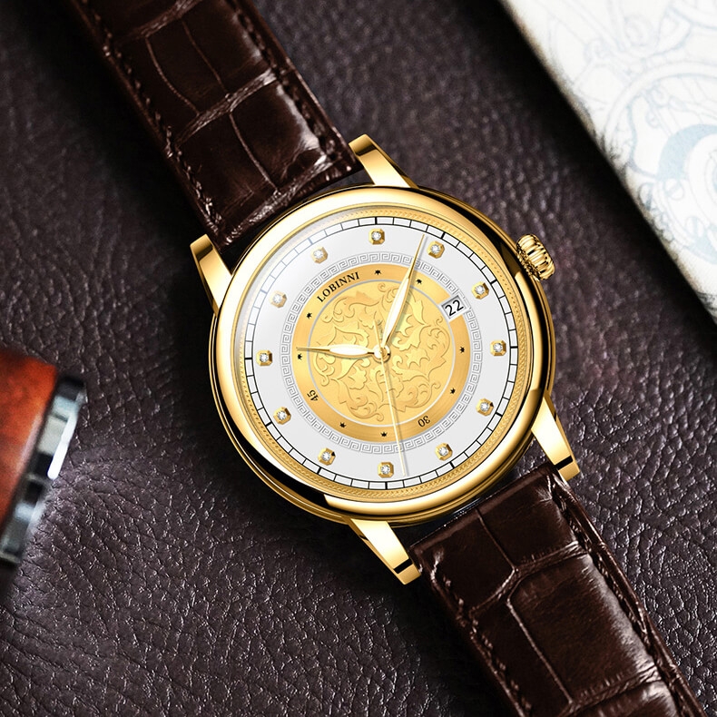 Đồng Hồ Nam Lobinni No.19008-6 Automatic