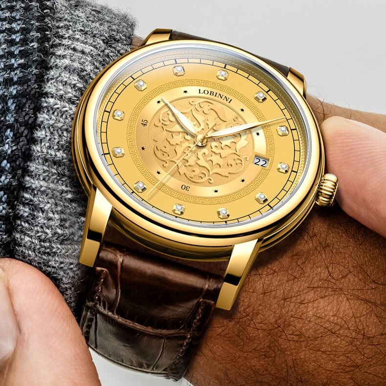 Đồng Hồ Nam Lobinni No.19008-2 Automatic
