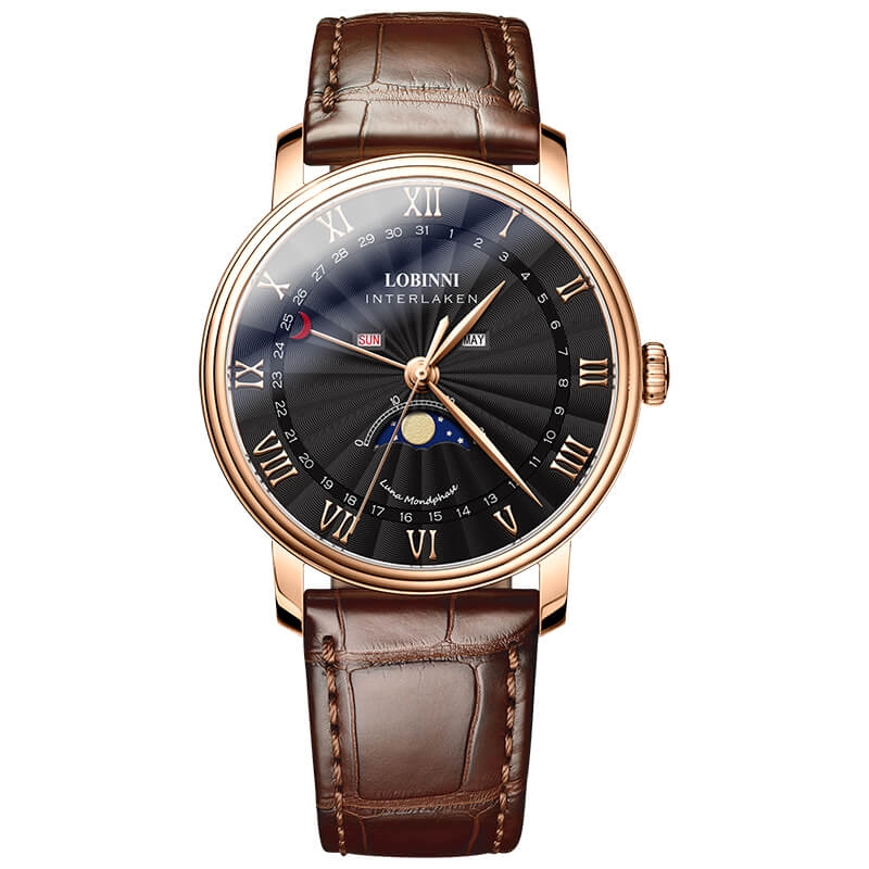 Đồng Hồ Nam Lobinni LB3603G-5 Quartz