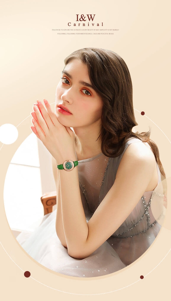 Đồng Hồ Nữ I&W Carnival 3011L4 Quartz